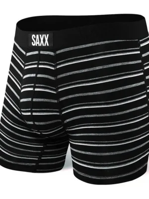 SAXX Pánské boxerky VIBE BOXER BRIEF - black coast strip Cenová Bomba