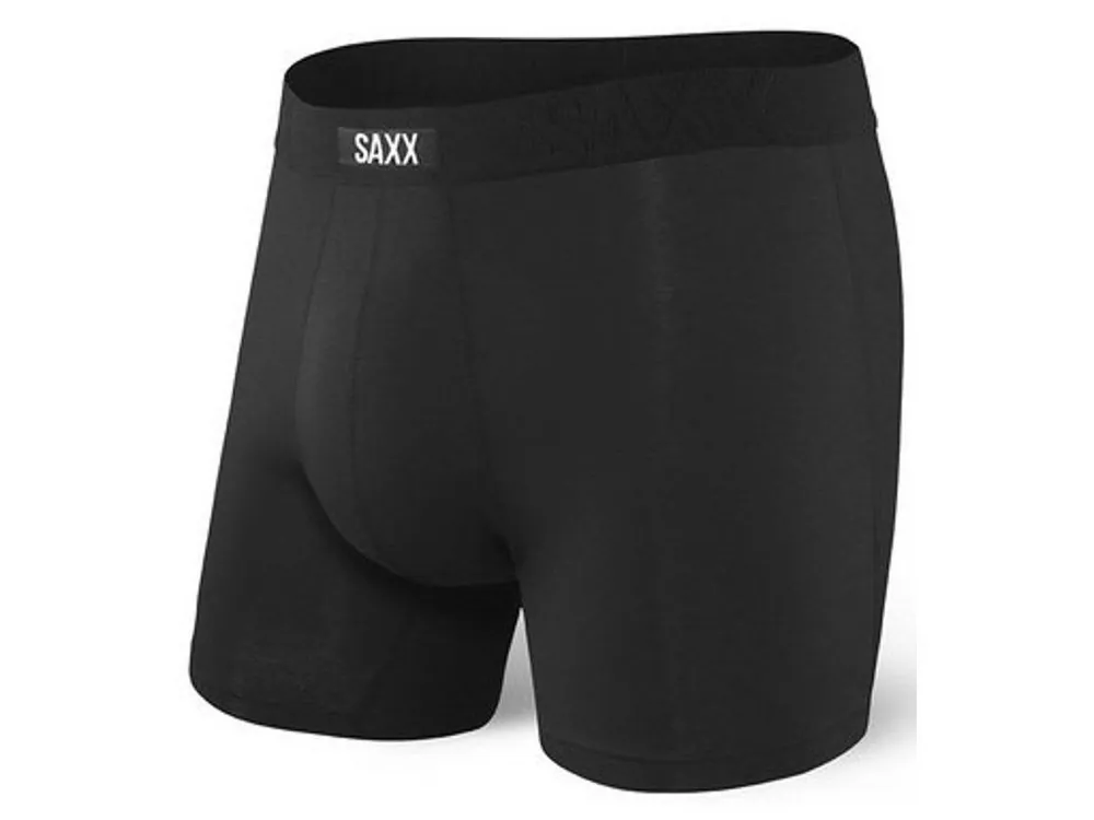 Vysoce Kvalitní SAXX Pánské boxerky UNDERCOVER BOXER BRIEF FLY - black