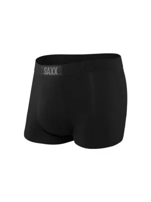 SAXX Pánské boxerky ULTRA TRUNK FLY - black/black Ověřený