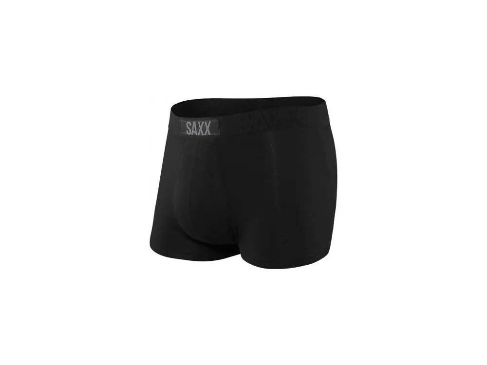 SAXX Pánské boxerky ULTRA TRUNK FLY - black/black Ověřený