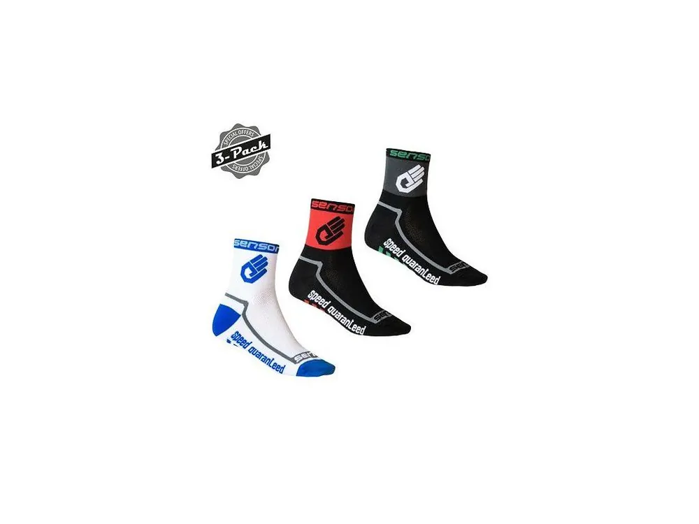 SENSOR Sportovní ponožky 3-PACK RACE LITE Akce