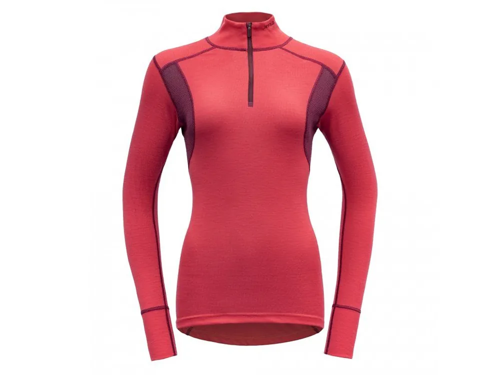 DEVOLD Dámské triko HIKING WOMAN HALF ZIP NECK MERINO Časově Omezené