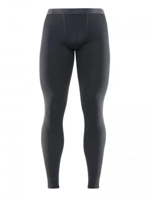 Autentický DEVOLD Pánské spodky HIKING MERINO MAN LONG JOHNS black - černé