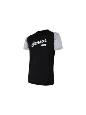SENSOR Pánské triko MERINO ACTIVE PT LOGO - černé Koupit Online