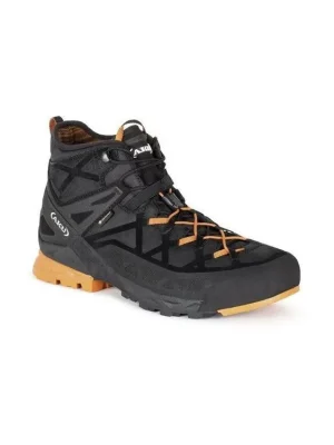Víkendová Akce AKU Pánské trekové boty ROCK DFS MID GTX black/orange - černé