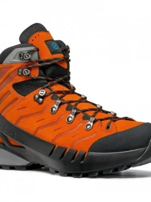 SCARPA Pánské trekové boty CYCLONE S GTX tonic/gray - oranžové Cenový Hit