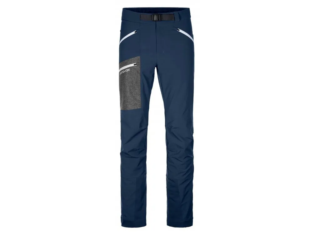 ORTOVOX Pánské kalhoty CEVEDALE PANTS blue lake - tmavě modré Dokud Zásoby Vydrží