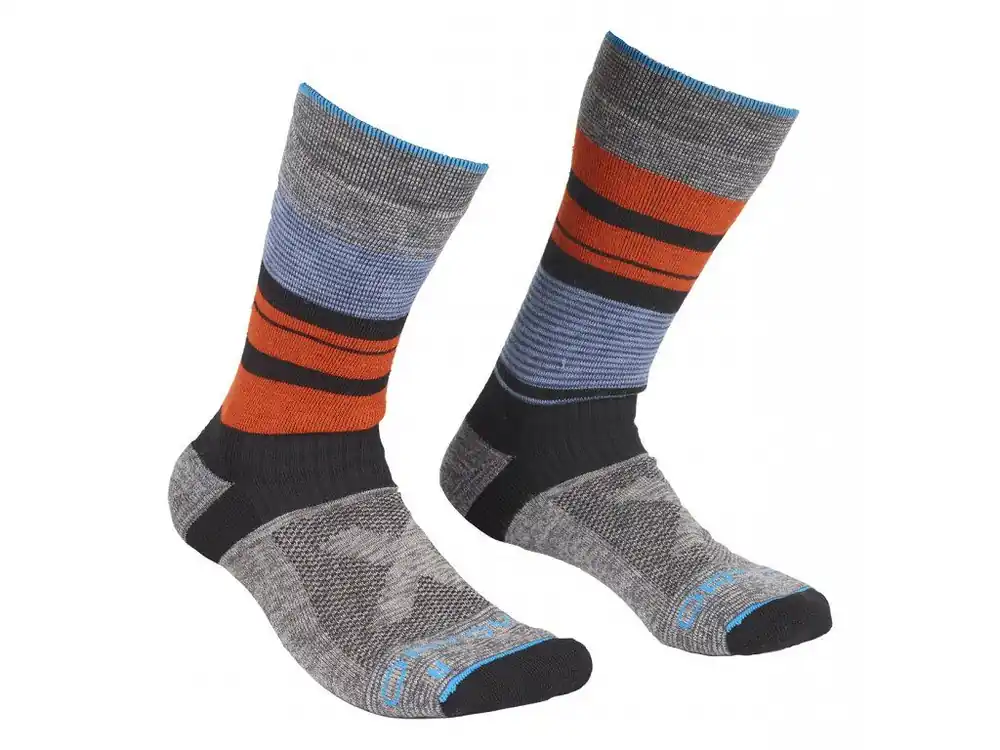 Nízká Cena ORTOVOX Pánské ponožky ALL MOUNTAIN MID SOCKS WARM multicolor - vícebarevné