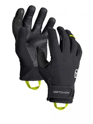 ORTOVOX Pánské rukavice TOUR LIGHT GLOVE Black raven - černé Doprava Zdarma