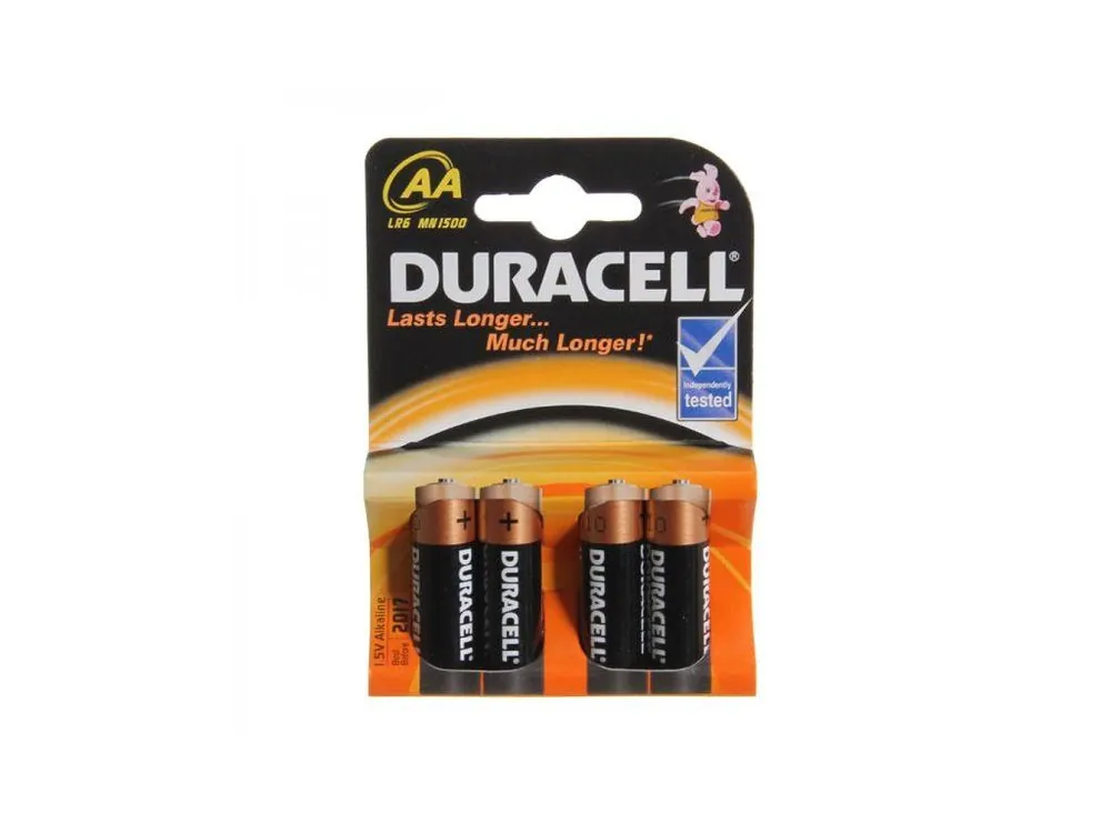 Baterie tužková AA LR6 Alkalika Duracell - 1 kus Nízká Cena