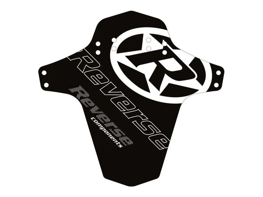 Zlevněný Blatník přední Reverse MudGuard Logo černý