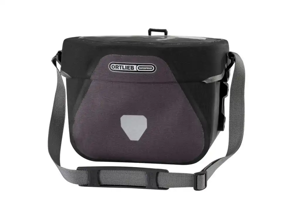 Bezpečná Platba Brašna na řidítka Ortlieb Ultimate Plus - 6.5L - šedá