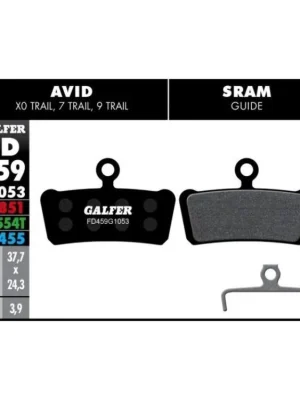 Brzdové destičky Galfer FD459 - Advanced G1851 Cenová Bomba