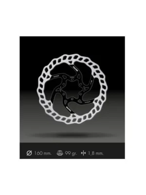 Brzdový kotouč Galfer Fixed Wave 160mm, 6 děr Omezená Nabídka