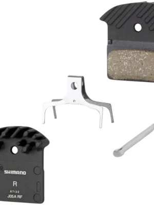 Brzdové destičky SHIMANO J05A polymerové, s pružinou+chladič Tovární Cena