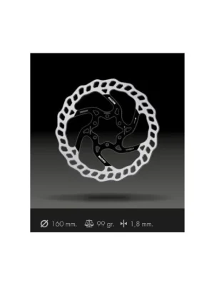 Výprodej Brzdový kotouč Galfer Fixed Wave 180mm, 6 děr