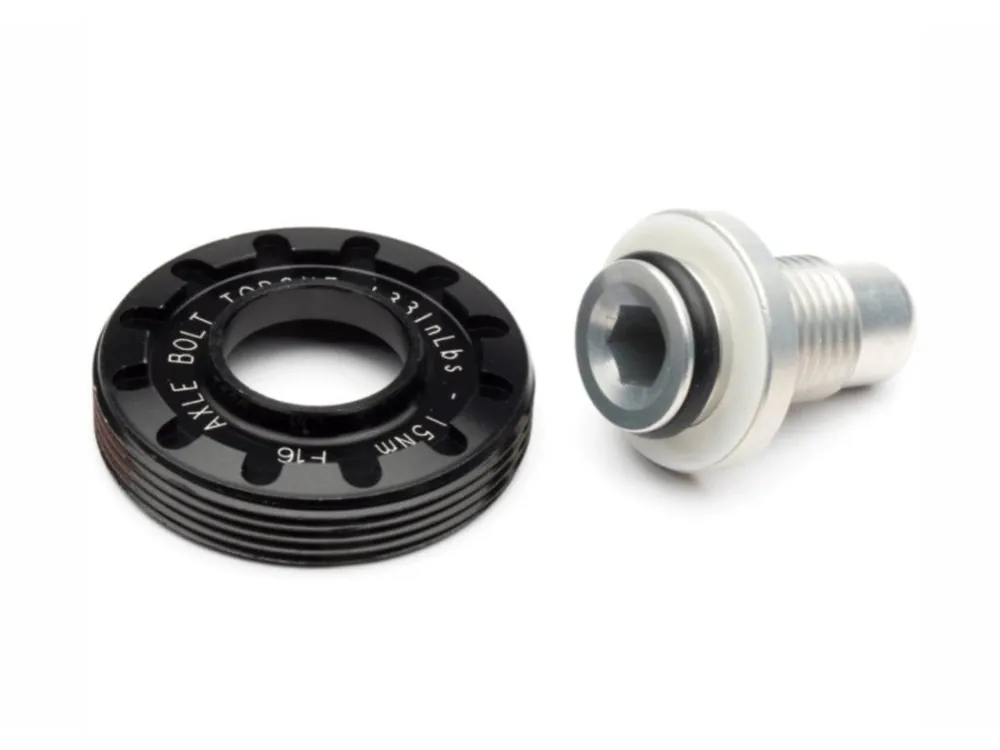 CANNONDALE AXLE CAP AND BOLT FOR LEFTY HUB (QC117/BLK) Časově Omezené