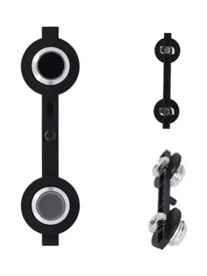 Značkový Držák láhve - magnet - XLC MRS FidLock Rail MR-S09 černá, vč.upev.materiálu