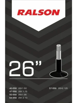 Originální Duše Ralson 26x1 3/8 (37-590) AV 31mm