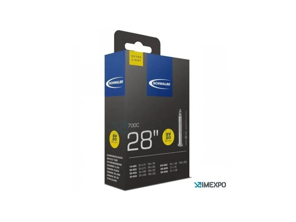 Duše Schwalbe 18/25 -622/630 SV20 light galuskový ventil 80mm Tovární Cena