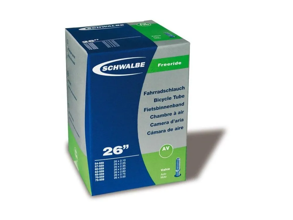 Duše Schwalbe AV13F TR 4 Freeride 26x2.10-3.00 (54/75-559) 10425790 (EK40) Nová Kolekce