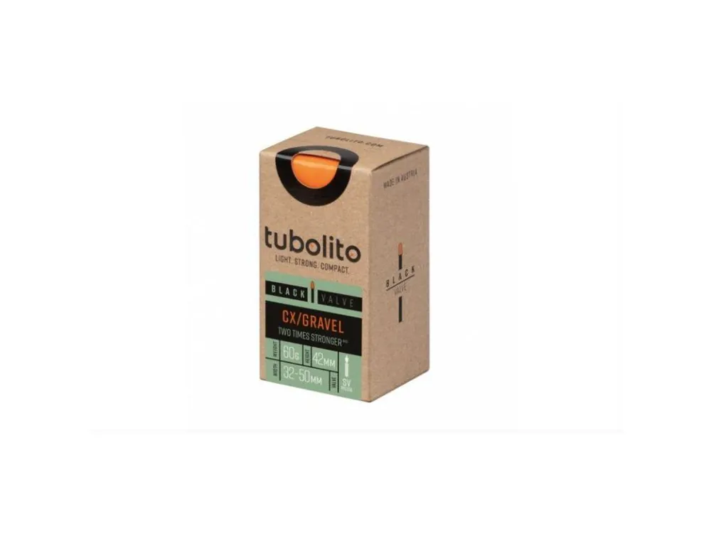 Duše Tubolito Tubo CX/Gravel All Black Zlevněný