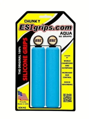 Gripy ESI Chunky - aqua Akční Nabídka