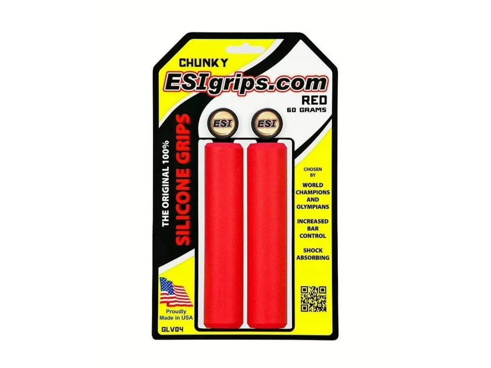 Nakupujte Hned Gripy ESI Chunky - red