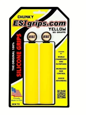 Gripy ESI Chunky - yellow Aktuální