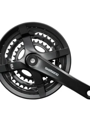 Kliky Shimano FC-TY501 černé 170, 48x38x28, s krytem Vysoce Kvalitní