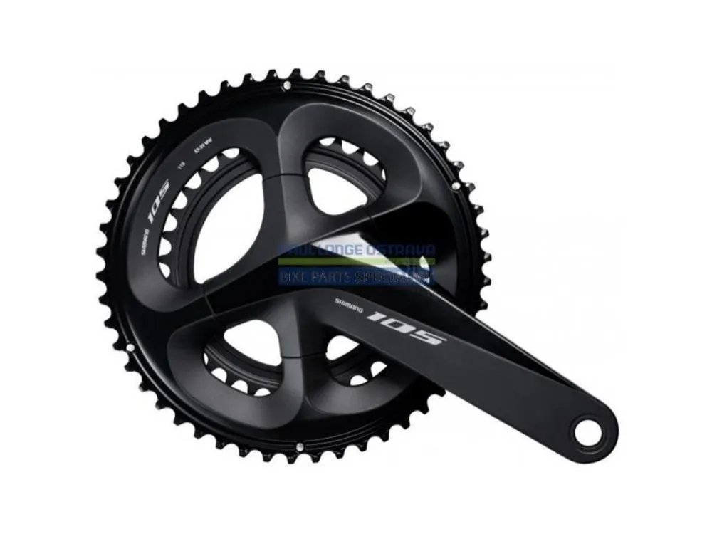 Koupit Online Kliky Shimano 105 / FC-R7000 integrovaná klika 2x11, 170 mm, 52x36z, černá