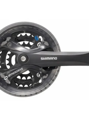 Zlevněný Kliky Shimano Acera FC-M361, 175mm, 42-32-22 zubů, černé, s krytem , 7/8 speed, čtyřhran