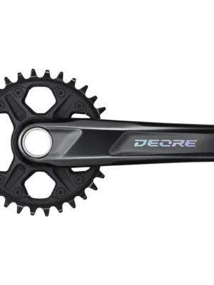 Kliky Shimano Deore FC-M6120-1 Boost 1x12 175 mm 32 z bez misek, černé Rychlé Dodání
