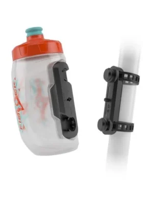 Levný Láhev Fidlock Twist Set dětský, oranžová, 450ml + UNI BASE