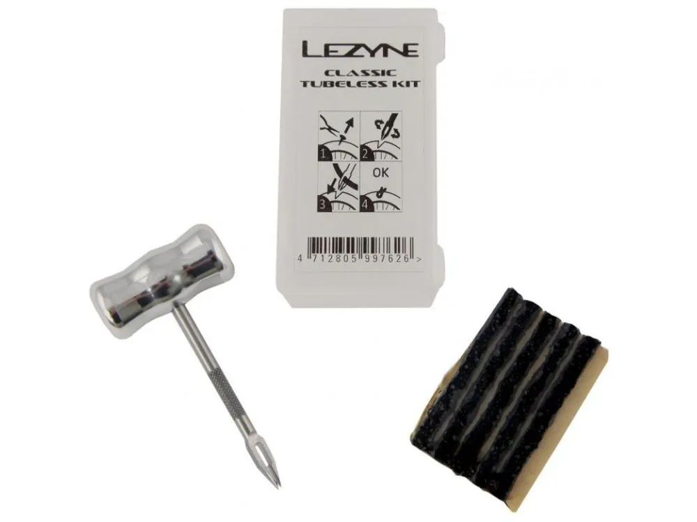 Akce Lezyne Classic Tubeless Kit - pro opravu defektu