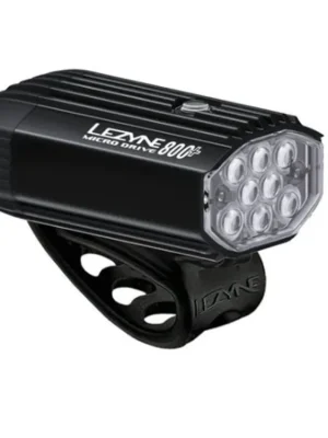Must-Have Lezyne Micro Drive 800+ - přední, satin black