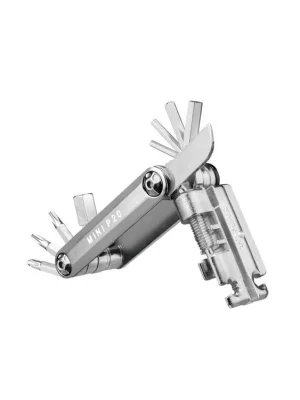Novinka Multiklíč TOPEAK MINI P20 stříbrný