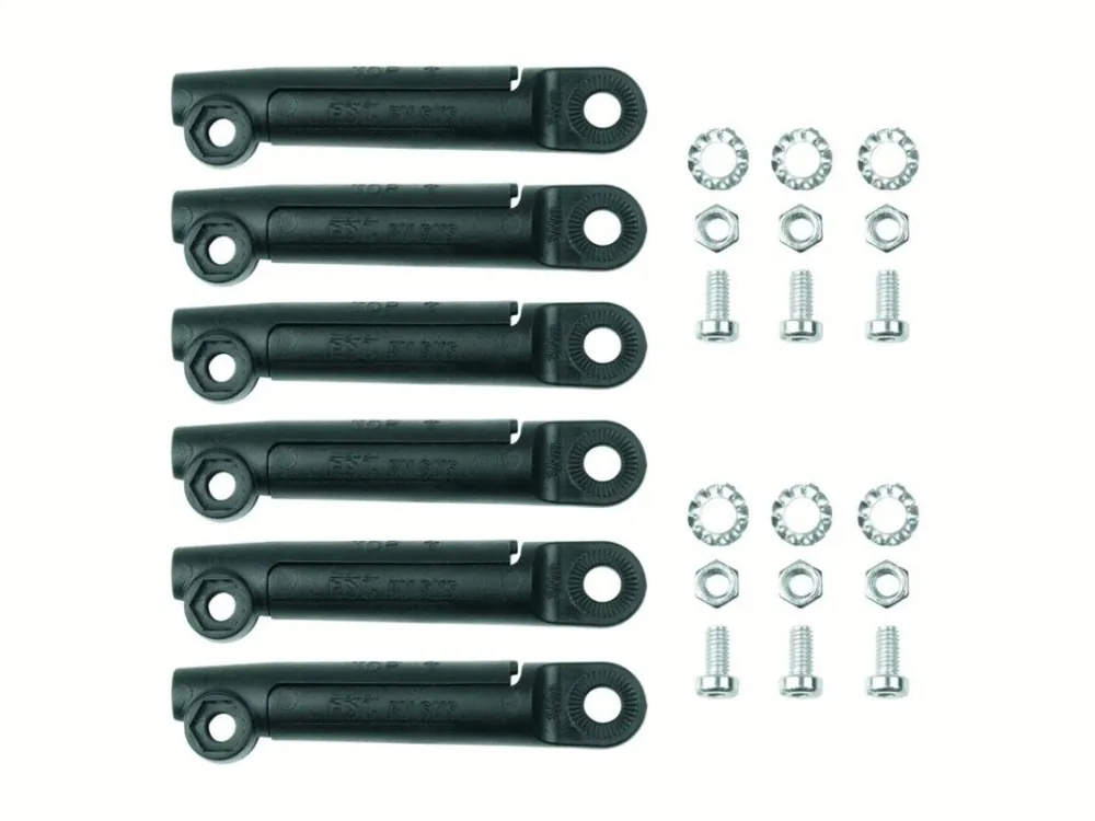 Rychlé Dodání Náhradní díly pro blatníky SKS Fixing Adapter Esc Vario For 4.5mm U-Stays 6 Pcs