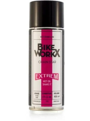 Olej BikeWorkX Chain Star Extrem - sprej 400 ml Nejlepší Cena