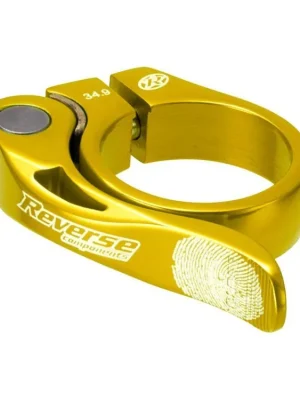 Objímka sedlovky Reverse Long Life 34,9 mm - Gold Poslední Šance