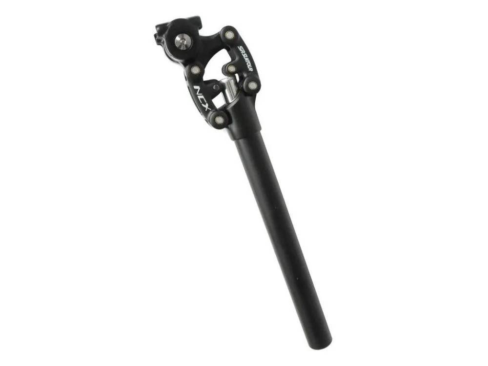 Odpružená sedlovka Suntour NCX, 27,2mm, 400mm, černá Doprava Zdarma