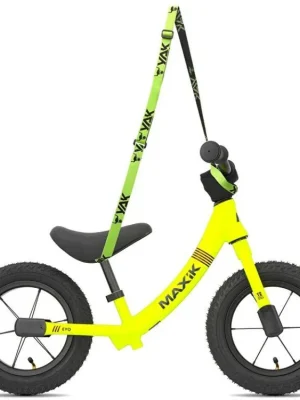Časově Omezené Odrážedlo MAXÍK Evo Lite fluo žlutá/černá + YAK