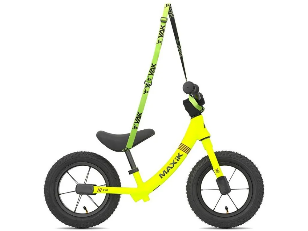 Časově Omezené Odrážedlo MAXÍK Evo Lite fluo žlutá/černá + YAK