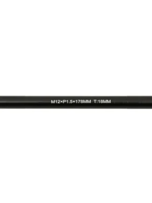 Autentický Pevná osa zadní MAX1 12/178 mm, závit 1,5 černá