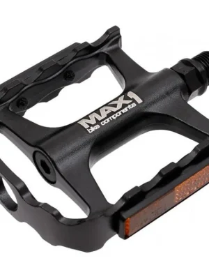 Pedály MAX1 Tour XL - ložiskové, AL, černé Horká Nabídka