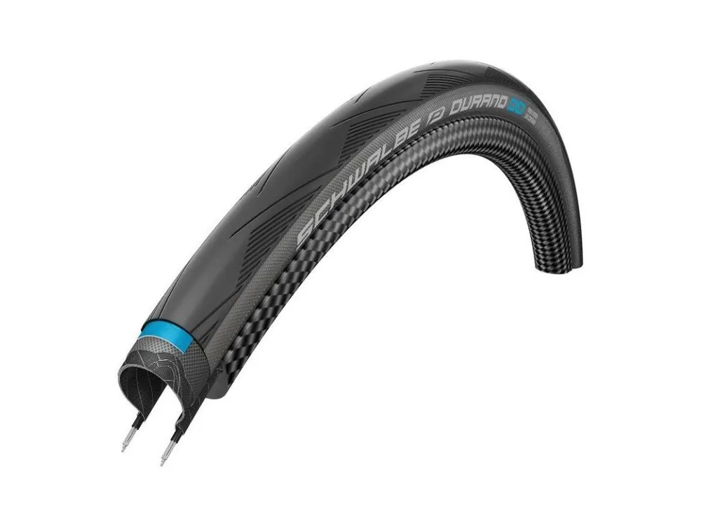 Zlevněný Plášť Schwalbe Durano DD 700x25C (25-622) HS464 - kevlar, černo-šedá