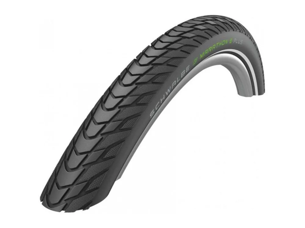 Sezónní Sleva Plášť Schwalbe Marathon E-Plus 28x1,40 (37-622) HS498 Performance Smart DualGuard - drát, černá reflex
