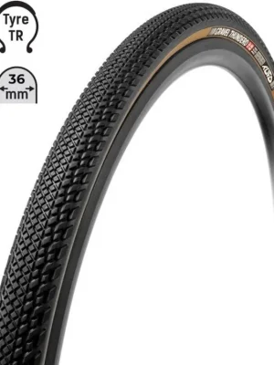 Plášť TUFO Gravel THUNDERO 700x36C, bezdušový, črn/béž Omezená Nabídka