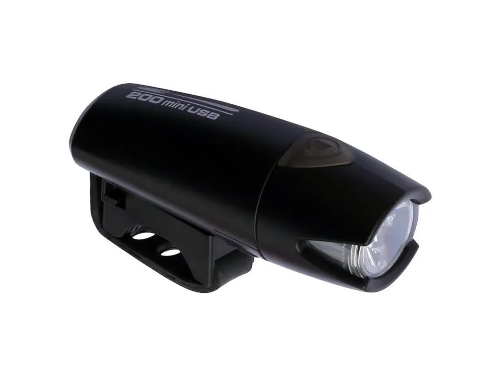 Sezónní Sleva Přední světlo Smart Polaris 200 BL-183-USB 200lm černé