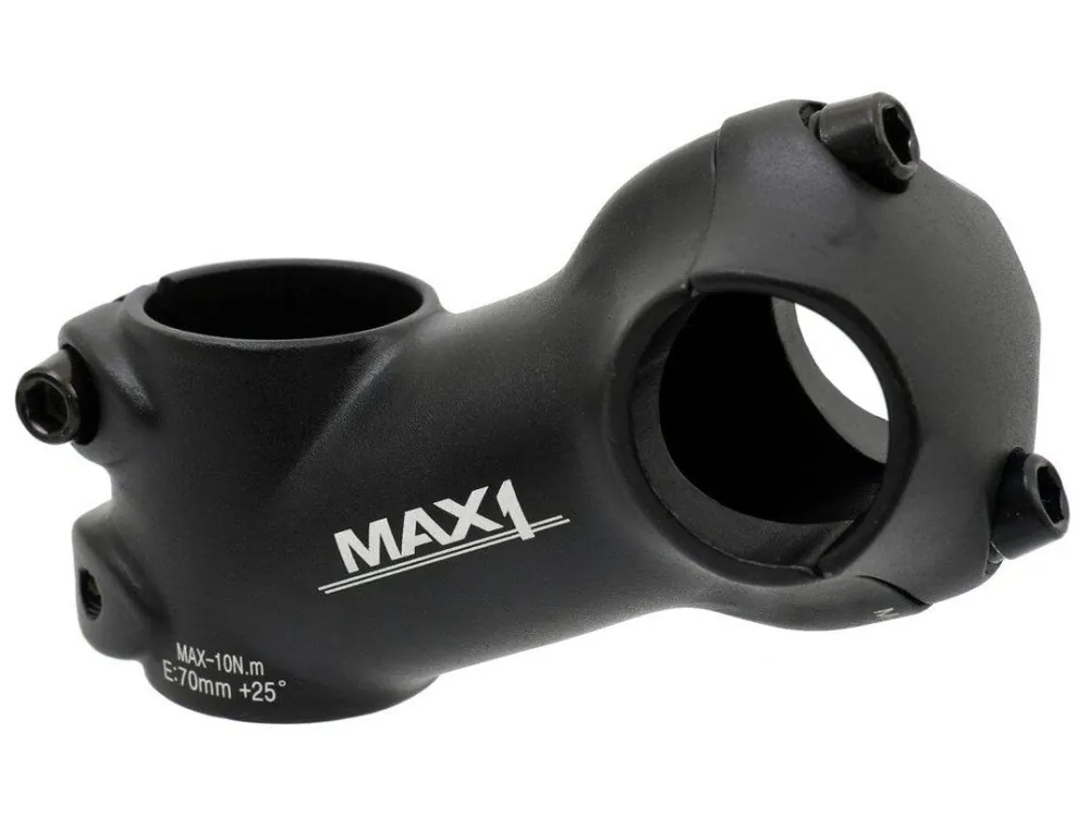 Aktuální Představec MAX1 High 70/25°/25,4 mm černý